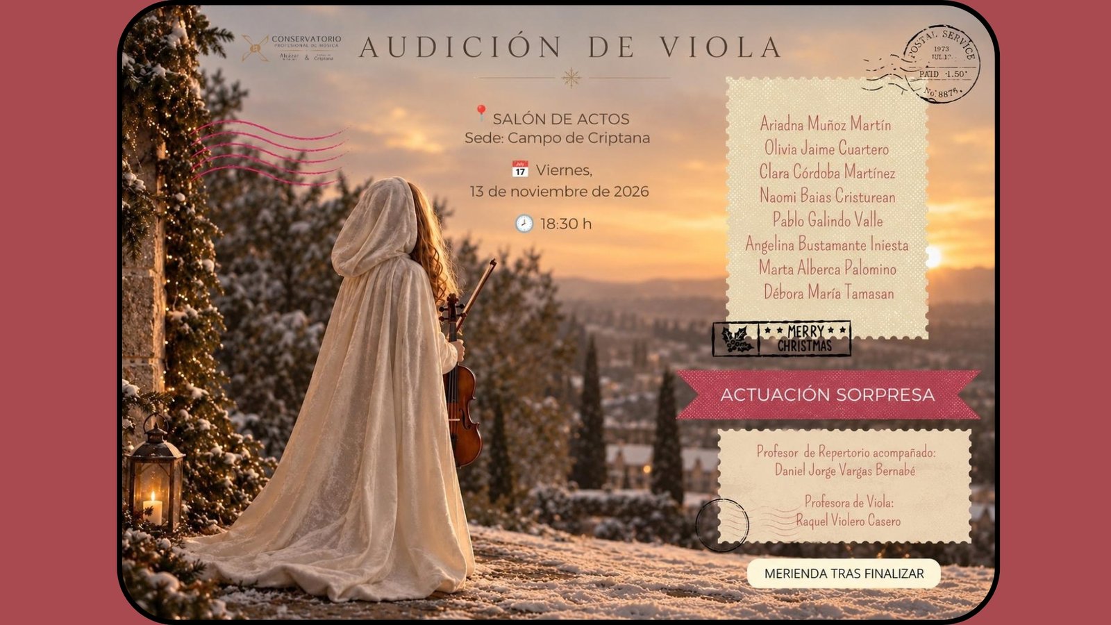 Audición de VIOLA