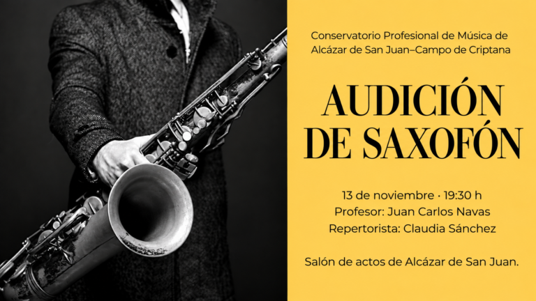 Audición de SAXOFÓN